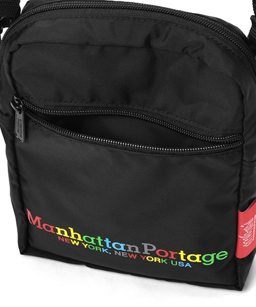 Manhattan Portage（マンハッタンポーテージ）の「City Light Bag CORDURAR Lite（ショルダーバッグ・メンズ・ブラック/マルチ・X-SMALL）」の8枚目の写真