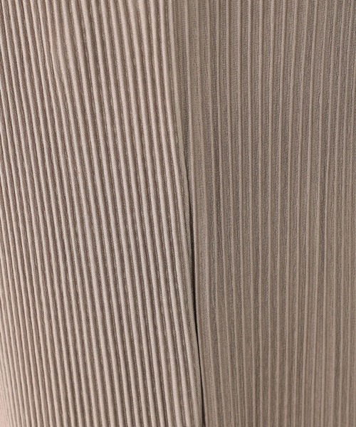 COMME CA ISM（コムサイズム）の「プリーツ　パンツ（その他パンツ・レディース・ダークブラウン/ベージュ・MEDIUM/LARGE）」の12枚目の写真