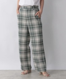 LOWRYS FARM | チェックワイドパンツ　 955903(その他パンツ)