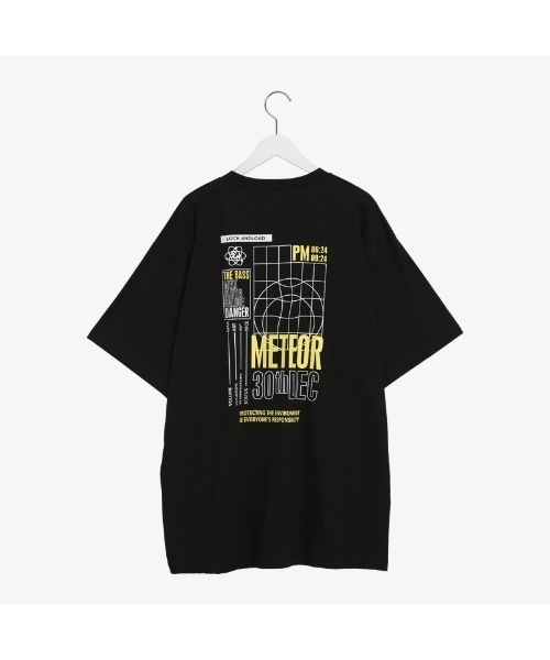 SONA(ソナ)の「SONYUNARA METEORバックプリント半袖Tシャツ(Tシャツ/カットソー・レディース・ブラック/アイボリー・FREE)」の2枚目の写真