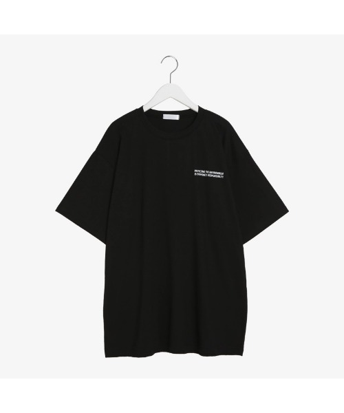 SONA(ソナ)の「SONYUNARA METEORバックプリント半袖Tシャツ(Tシャツ/カットソー・レディース・ブラック/アイボリー・FREE)」の6枚目の写真