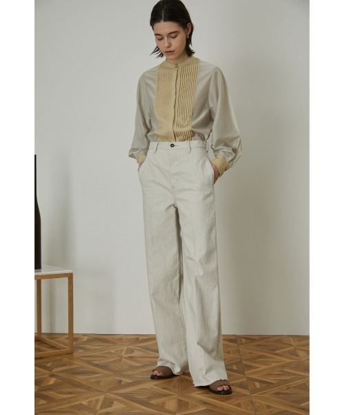 RIM.ARK（リムアーク）の「Straight cut off denim（デニム