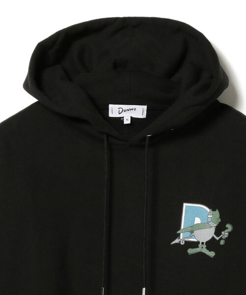 Dunno（ドノウ）の「Dunno / man Hoodie（パーカー・メンズ・ブラック・SMALL/MEDIUM/LARGE）」の3枚目の写真