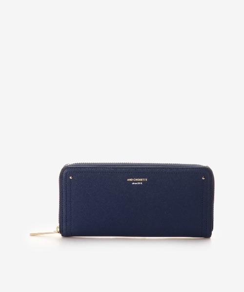 新型シンプルラウンド長財布