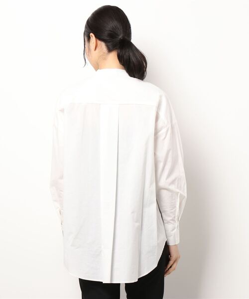 ottilie（オティーリエ）の「タキシードヨークシャツ（シャツ/ブラウス・レディース・オフホワイト/ストライプ・FREE）」の3枚目の写真