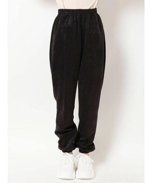 EVRIS（エヴリス）の「リラックススウェットパンツ（スウェットパンツ・レディース・グリーン/ブラック・FREE）」の22枚目の写真