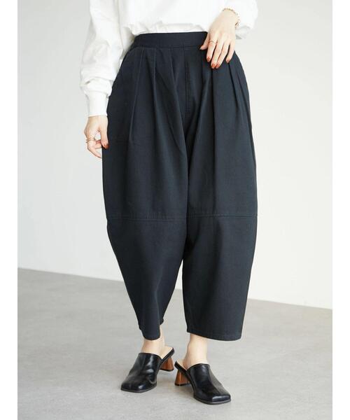 Green　Parks（グリーンパークス）の「エッグパンツ＊（その他パンツ・レディース・ブラック/ベージュ/カーキ・FREE）」の16枚目の写真