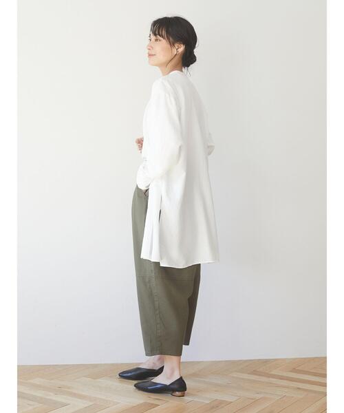 Green　Parks（グリーンパークス）の「エッグパンツ＊（その他パンツ・レディース・ブラック/ベージュ/カーキ・FREE）」の4枚目の写真