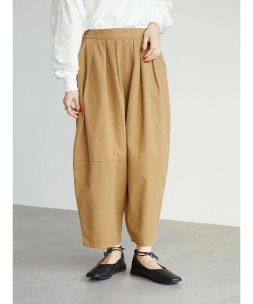 Green　Parks（グリーンパークス）の「エッグパンツ＊（その他パンツ・レディース・ブラック/ベージュ/カーキ・FREE）」の11枚目の写真