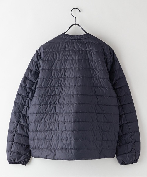 OUTDOOR PRODUCTS APPAREL(アウトドアプロダクツアパレル)の「Begin1月号掲載 軽量ダウン インナージャケット 撥水透湿防風ポケッタブル(パッカブル)700フィルパワー(ダウンジャケット/コート・メンズ・チャコールグレー/オリーブ/ブラック/ブルー系その他・X-LARGE/MEDIUM/XX-LARGE/LARGE/XXX-LARGE/SMALL)」の11枚目の写真
