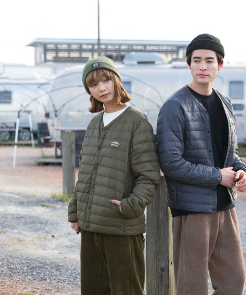 OUTDOOR PRODUCTS APPAREL(アウトドアプロダクツアパレル)の「Begin1月号掲載 軽量ダウン インナージャケット 撥水透湿防風ポケッタブル(パッカブル)700フィルパワー(ダウンジャケット/コート・メンズ・チャコールグレー/オリーブ/ブラック/ブルー系その他・X-LARGE/MEDIUM/XX-LARGE/LARGE/XXX-LARGE/SMALL)」の21枚目の写真