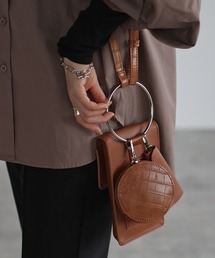 【ポートジュール】 リングハンドルマルチケース　ミニショルダーバッグ