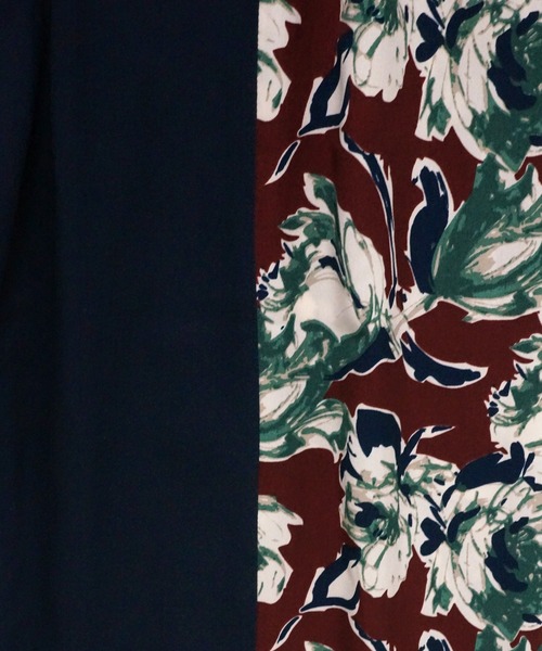 JETSET SOLO PLUS (ジェットセットソロプラス)の「フラワープリントコンビパンツ(その他パンツ・レディース・ブラウン/ネイビー/ブラック・FREE)」の11枚目の写真