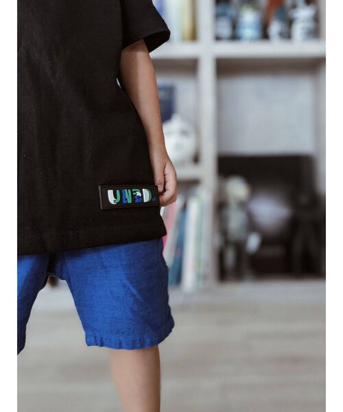 UN3D.（アンスリード）の「5TH ANNIV. キッズTシャツ（Tシャツ/カットソー・キッズ・ブラック/パープル・100/120）」の10枚目の写真