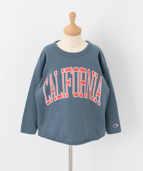 Champion（チャンピオン）の「Champion×DOORS　ヘビーウエイトロングスリーブTシャツ(KIDS)（Tシャツ/カットソー・キッズ・ネイビー/オフホワイト・90/120/105/135）」の12枚目の写真