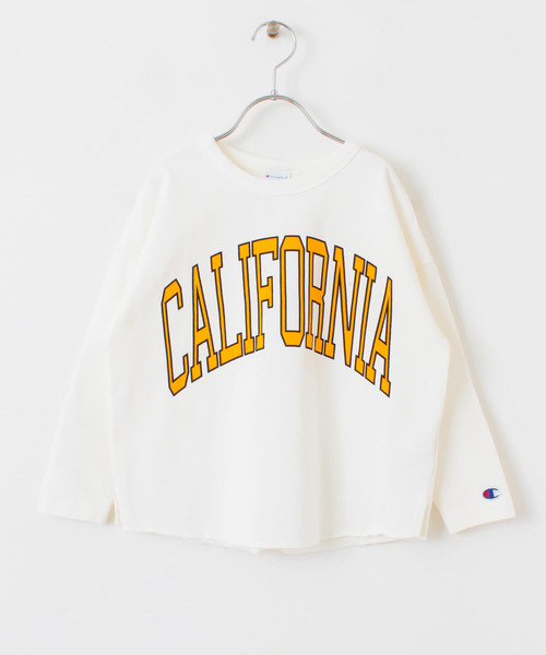 Champion（チャンピオン）の「Champion×DOORS　ヘビーウエイトロングスリーブTシャツ(KIDS)（Tシャツ/カットソー・キッズ・ネイビー/オフホワイト・90/120/105/135）」の16枚目の写真