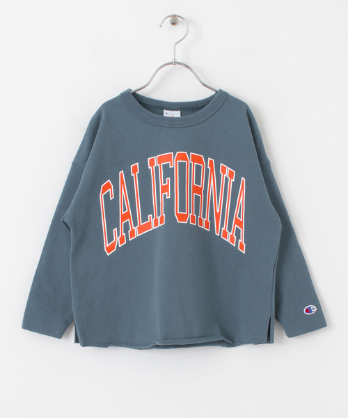 Champion（チャンピオン）の「Champion×DOORS　ヘビーウエイトロングスリーブTシャツ(KIDS)（Tシャツ/カットソー・キッズ・ネイビー/オフホワイト・90/120/105/135）」の17枚目の写真