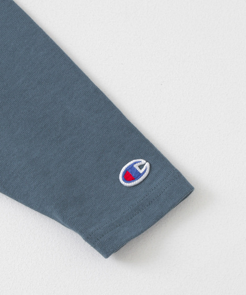 Champion（チャンピオン）の「Champion×DOORS　ヘビーウエイトロングスリーブTシャツ(KIDS)（Tシャツ/カットソー・キッズ・ネイビー/オフホワイト・90/120/105/135）」の19枚目の写真