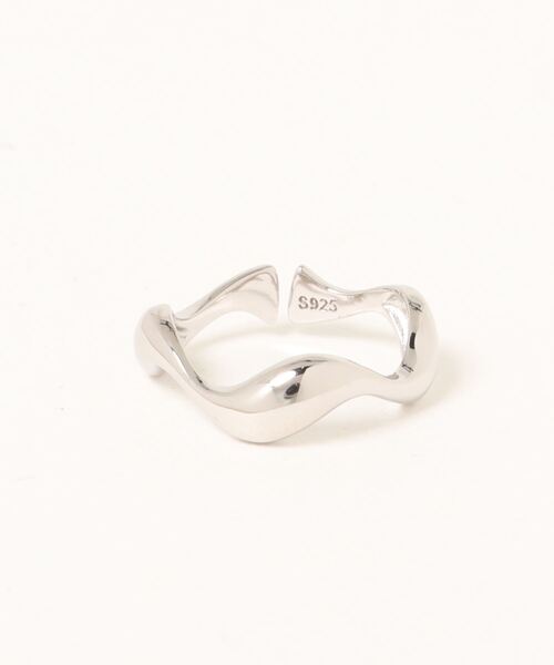 ABBEY MARKET（アビーマーケット）の「シルバーリング 指輪 silverring（リング・レディース・シルバー/ゴールド・FREE）」の2枚目の写真