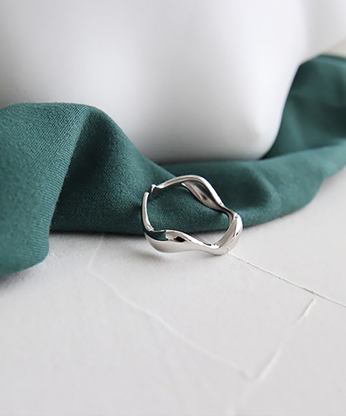 ABBEY MARKET（アビーマーケット）の「シルバーリング 指輪 silverring（リング・レディース・シルバー/ゴールド・FREE）」の7枚目の写真