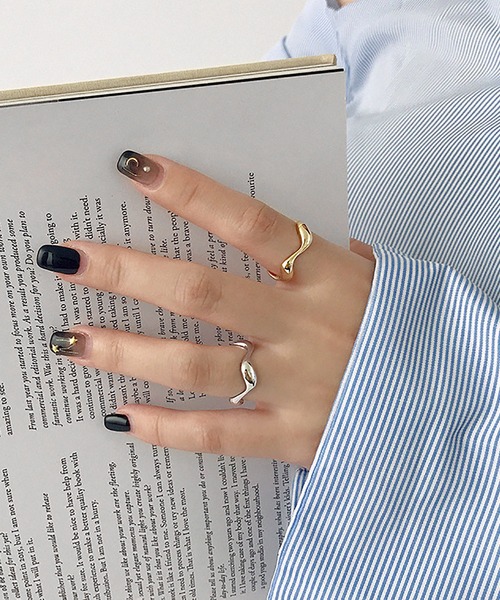 ABBEY MARKET（アビーマーケット）の「シルバーリング 指輪 silverring（リング・レディース・シルバー/ゴールド・FREE）」の12枚目の写真