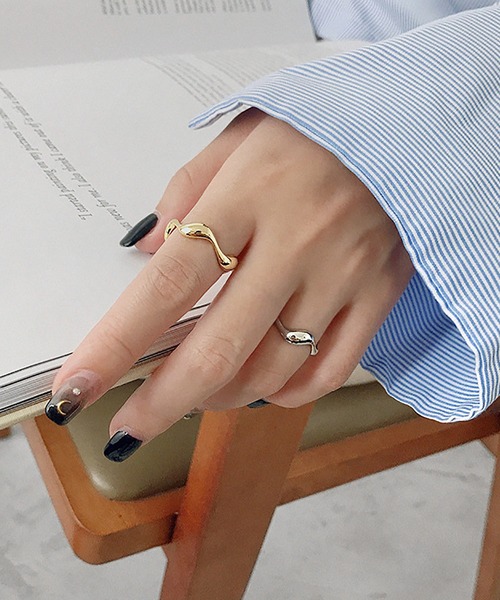 ABBEY MARKET（アビーマーケット）の「シルバーリング 指輪 silverring（リング・レディース・シルバー/ゴールド・FREE）」の8枚目の写真