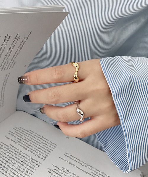 ABBEY MARKET（アビーマーケット）の「シルバーリング 指輪 silverring（リング・レディース・シルバー/ゴールド・FREE）」の14枚目の写真