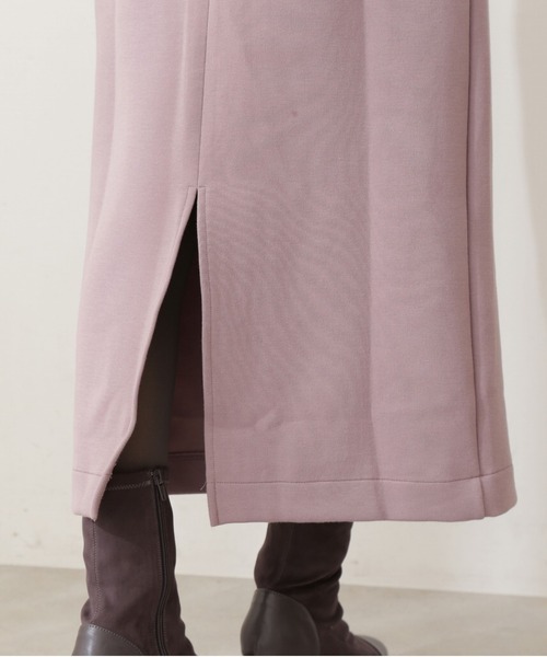 PROPORTION BODY DRESSING（プロポーションボディドレッシング）の「ダンボールニットタイトスカート / 1211220508（スカート・レディース・ピンク/ブラウン・MEDIUM/SMALL）」の4枚目の写真