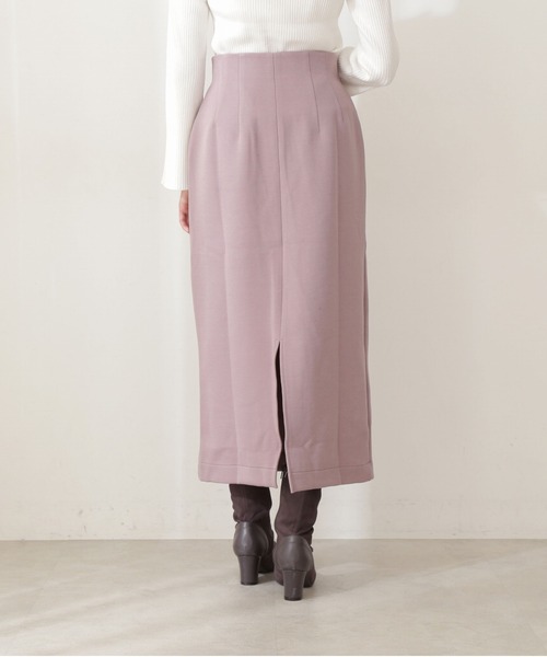 PROPORTION BODY DRESSING（プロポーションボディドレッシング）の「ダンボールニットタイトスカート / 1211220508（スカート・レディース・ピンク/ブラウン・MEDIUM/SMALL）」の5枚目の写真