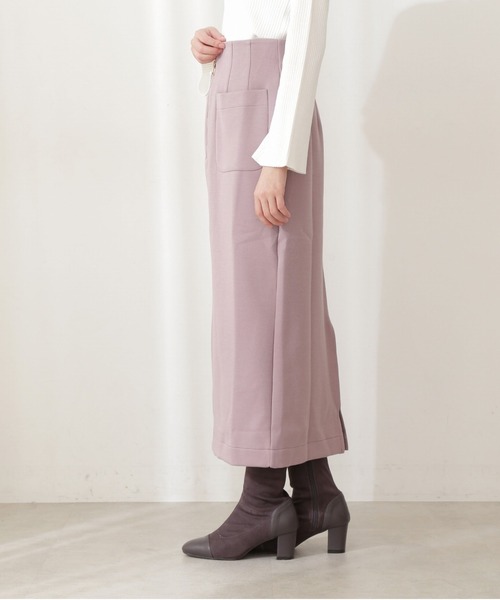 PROPORTION BODY DRESSING（プロポーションボディドレッシング）の「ダンボールニットタイトスカート / 1211220508（スカート・レディース・ピンク/ブラウン・MEDIUM/SMALL）」の3枚目の写真