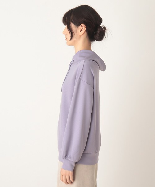 DRESKIP（ドレスキップ）の「◆もちさら抜け襟プルオーバー（Tシャツ/カットソー・レディース・ライトパープル/ブラック/ブラウン系その他/ライトグレー/ピンク系/ライトグリーン・03/04/02/01）」の8枚目の写真