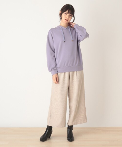 DRESKIP（ドレスキップ）の「◆もちさら抜け襟プルオーバー（Tシャツ/カットソー・レディース・ライトパープル/ブラック/ブラウン系その他/ライトグレー/ピンク系/ライトグリーン・03/04/02/01）」の14枚目の写真