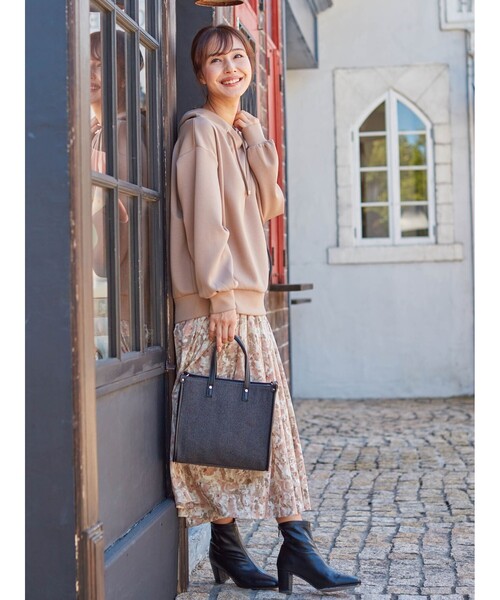 DRESKIP（ドレスキップ）の「◆もちさら抜け襟プルオーバー（Tシャツ/カットソー・レディース・ライトパープル/ブラック/ブラウン系その他/ライトグレー/ピンク系/ライトグリーン・03/04/02/01）」の20枚目の写真