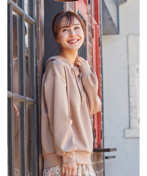 DRESKIP（ドレスキップ）の「◆もちさら抜け襟プルオーバー（Tシャツ/カットソー・レディース・ライトパープル/ブラック/ブラウン系その他/ライトグレー/ピンク系/ライトグリーン・03/04/02/01）」の21枚目の写真