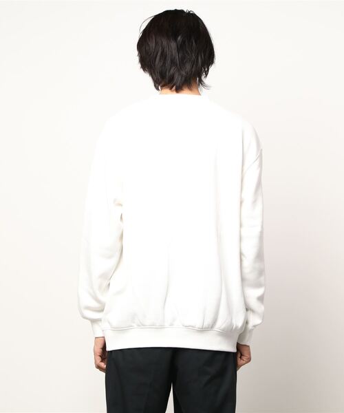 Dickies(ディッキーズ)の「【Dickies】ヘビーウェイト裏起毛クルー / ディッキーズ ワンポイントロゴ クルーネック スウェット(スウェット・メンズ・ブラック/ホワイト/グレー・L/XL/M)」の5枚目の写真