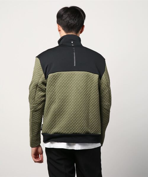 adidas（アディダス）の「【別注】アディダス adidas MZNEPBトラックトップ 限定コラボ（スウェット・メンズ・ブラック/オリーブ・L/M/3L/LL）」の4枚目の写真