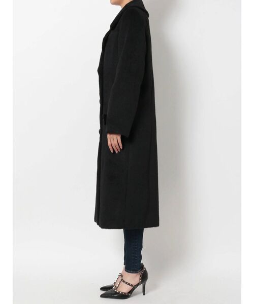 RESEXXY（リゼクシー）の「モッサタッチロングコート（その他アウター・レディース・ブラック/オレンジ/グリーン/ベージュ・FREE）」の9枚目の写真