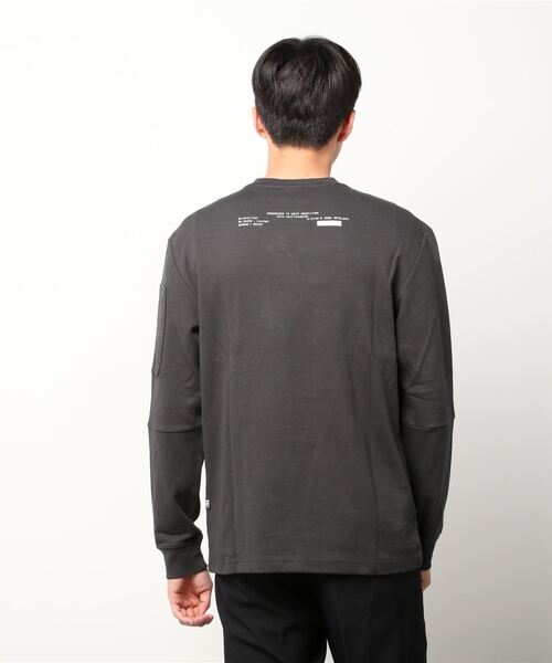 G-STAR（ジースター）の「TWEETER ZIP POCKET RELAXED（Tシャツ/カットソー・メンズ・ダークグレー/ブルー系その他・SMALL/MEDIUM/LARGE/X-LARGE/X-SMALL）」の15枚目の写真