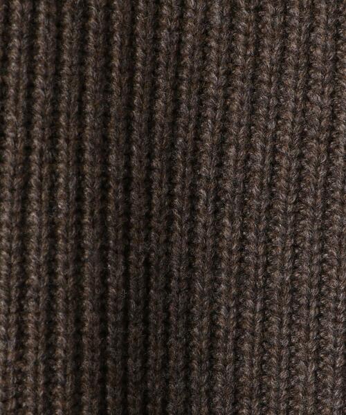 BEAUTY&YOUTH UNITED ARROWS(ビューティーアンドユースユナイテッドアローズ)の「BY アゼタートルネック カーディガン -2WAY-(カーディガン/ボレロ・レディース・ナチュラル/ダークブラウン/ライトブルー・FREE)」の16枚目の写真