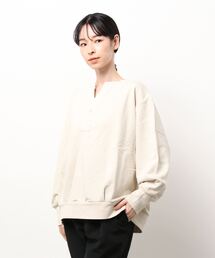 sm2rhythm | スキッパー裏毛カットソー(Tシャツ/カットソー)