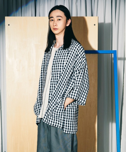Sneeuw スニュウ のシャツ ブラウス チェックシャツジャケット Snw25 05 を購入できます Anlio シャツ ブラウス トップス チェックシャツジャケット シャツ ブラウス Sneeuw スニュウ のファッション