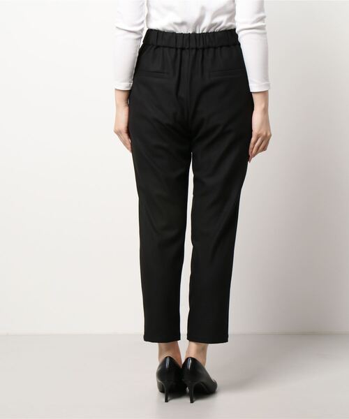 BONbazaar（ボンバザール）の「《安定の定番！色違い必須アイテム》リラックスウォームイージーテーパード（その他パンツ・レディース・ブラック/オフホワイト/ライトグレー/ダークブラウン・FREE）」の6枚目の写真