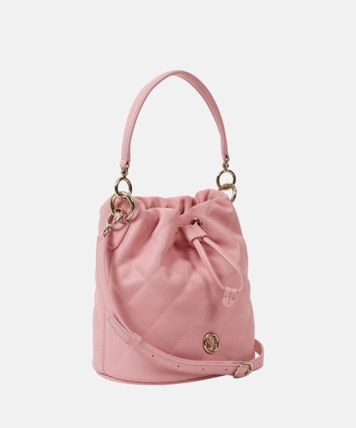 METROCITY（メトロシティ）の「トゥボラーレ ダイヤ ミニ バケット バッグ（ショルダーバッグ・レディース・アイボリー/ブラック/ピンク・FREE）」の15枚目の写真