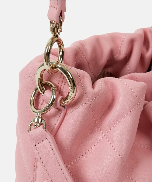 METROCITY（メトロシティ）の「トゥボラーレ ダイヤ ミニ バケット バッグ（ショルダーバッグ・レディース・アイボリー/ブラック/ピンク・FREE）」の16枚目の写真