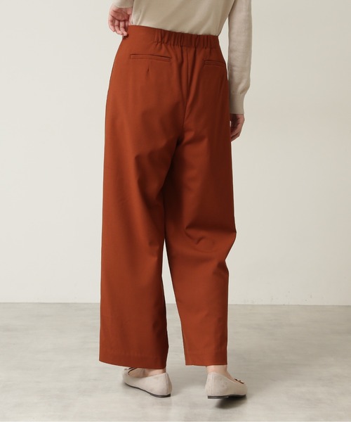 NATURAL BEAUTY BASIC(ナチュラルビューティーベーシック)の「ハイウエストツータックストレートワイドパンツ(その他パンツ・レディース・ベージュ/ブラウン・SMALL/X-SMALL/MEDIUM)」の11枚目の写真