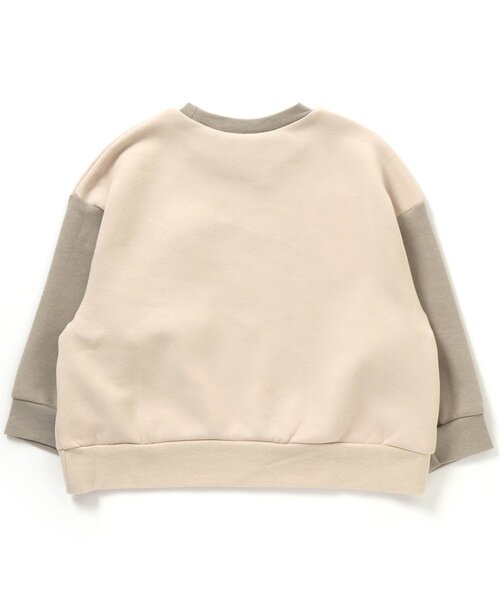 apres les cours（アプレレクール）の「MA-1ポケットトレーナー（スウェット・キッズ・ブルー/ベージュ・110/100/130/140/80/90/120）」の10枚目の写真