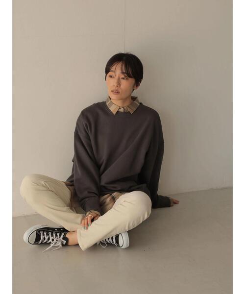 AMERICAN HOLIC（アメリカンホリック）の「ストレッチコールシガレットパンツ（その他パンツ・レディース・ブラック/ブラウン/アイボリー・S/M/L/XS）」の15枚目の写真