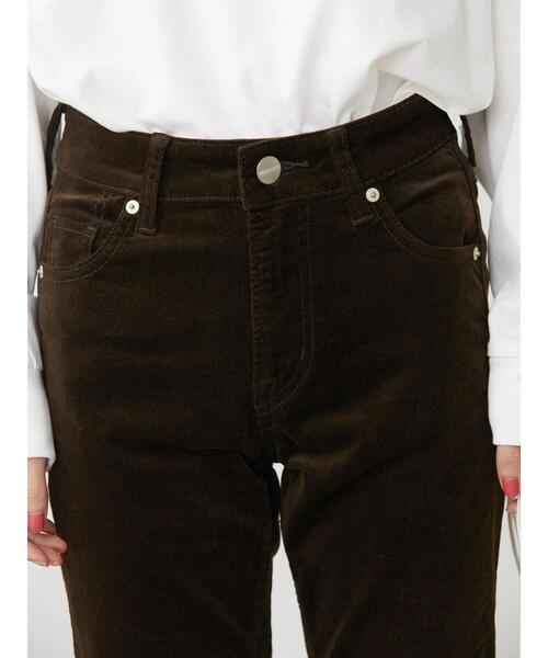 AMERICAN HOLIC（アメリカンホリック）の「ストレッチコールシガレットパンツ（その他パンツ・レディース・ブラック/ブラウン/アイボリー・S/M/L/XS）」の22枚目の写真