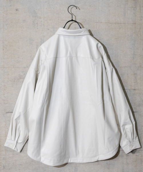 JOHN'S CLOSET(ジョンズクローゼット)の「【i】PUCPOシャツジャケット(シャツ/ブラウス・メンズ・アイボリー/ブラック/モカ・LARGE/X-LARGE/MEDIUM)」の13枚目の写真