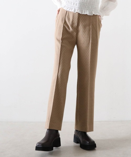 archives(アルシーヴ)の「【日本製】ジャガードピンタックパンツ(その他パンツ・レディース・ブラウン/ベージュ・SMALL/MEDIUM)」の19枚目の写真